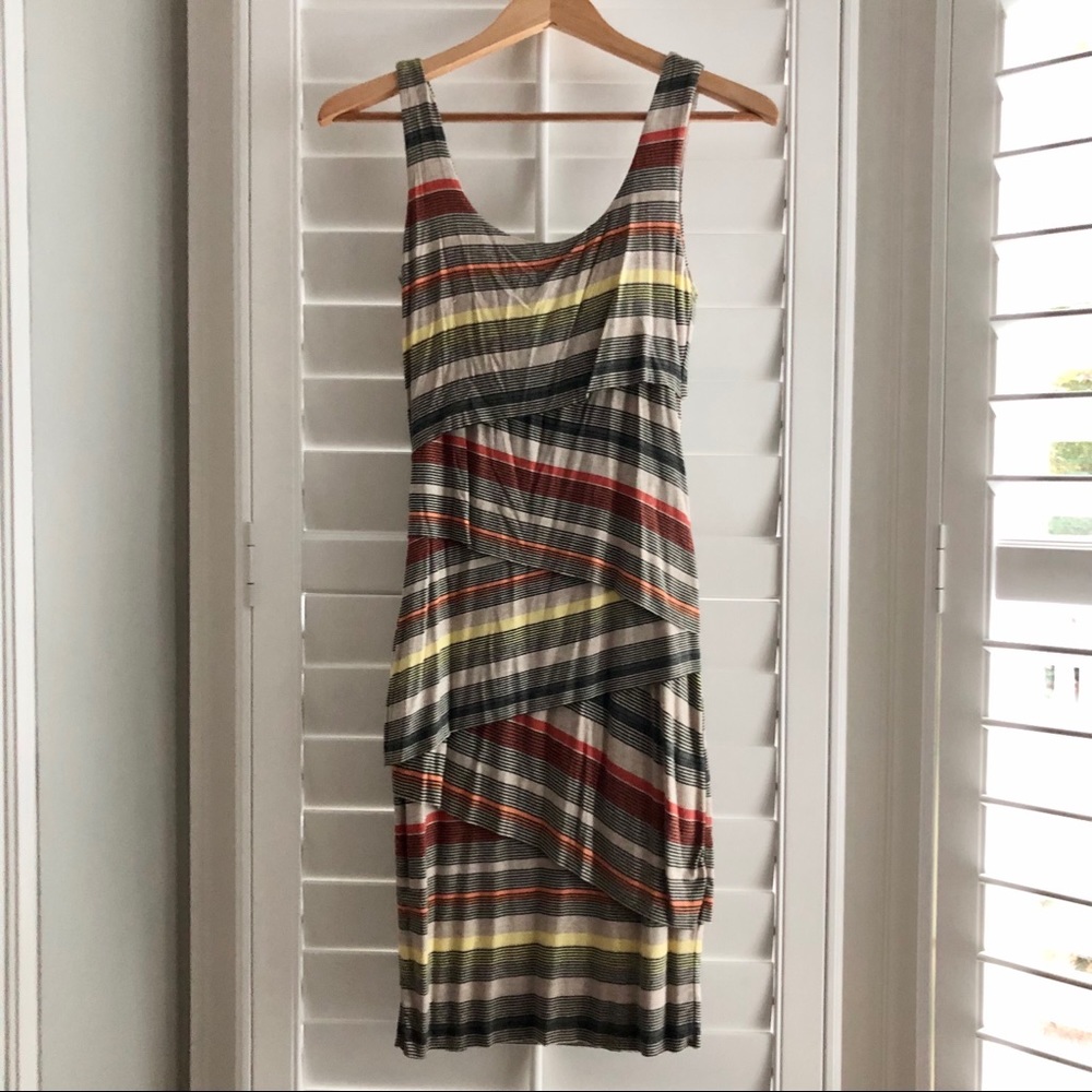 Bailey44 striped casual dress size XS